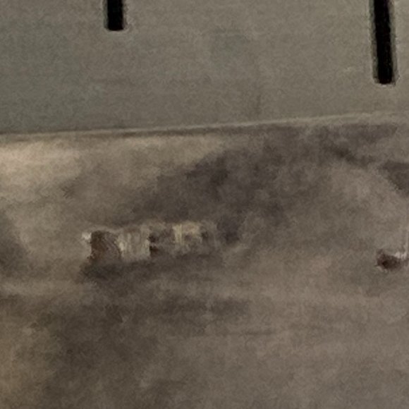 Vintage sterling Silver tribal, Gilbert Morgan, triangular post earrings - Picture 6 of 7